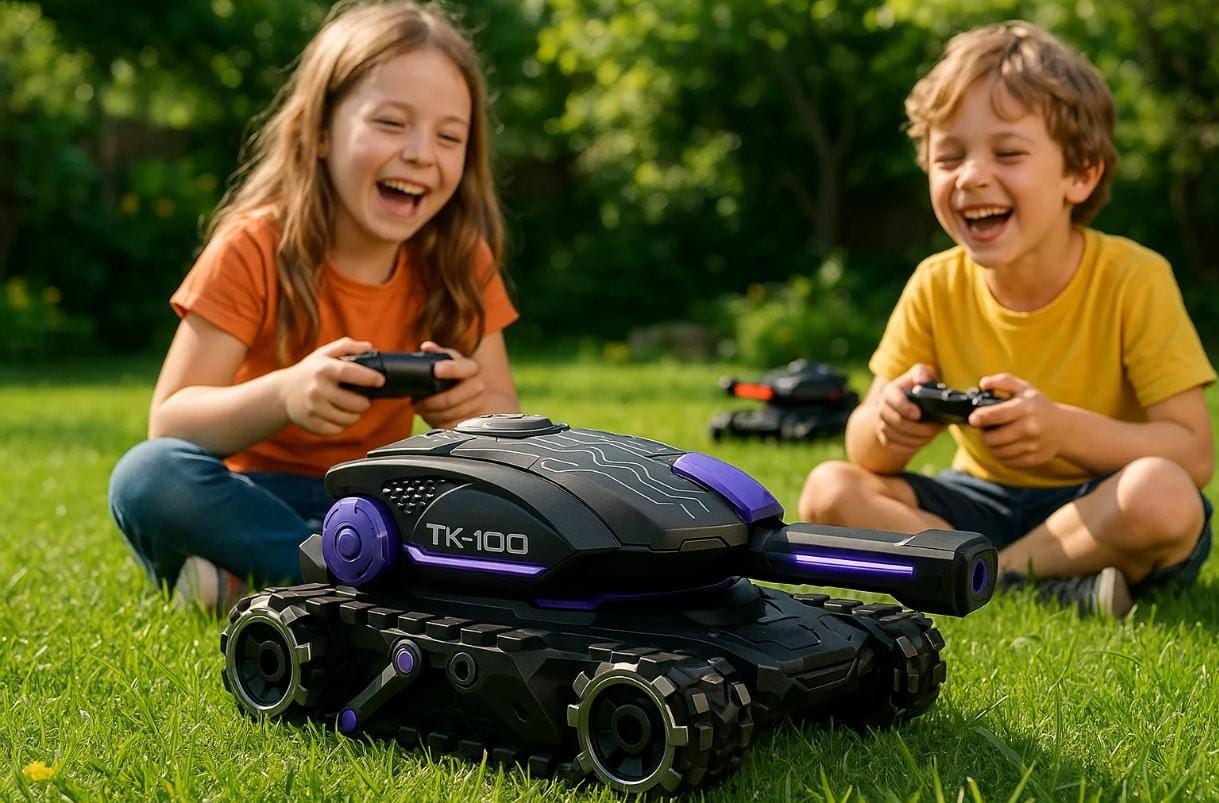 TankStorm BrinKids™ – Tanque de Batalha