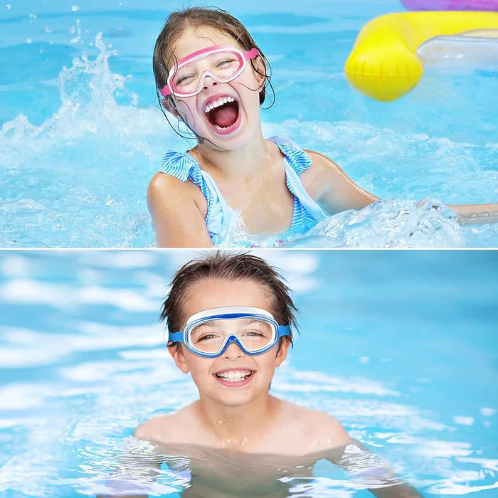BrinKids™ AquaVision – Óculos de Natação Confortáveis para Crianças 🌊🐳