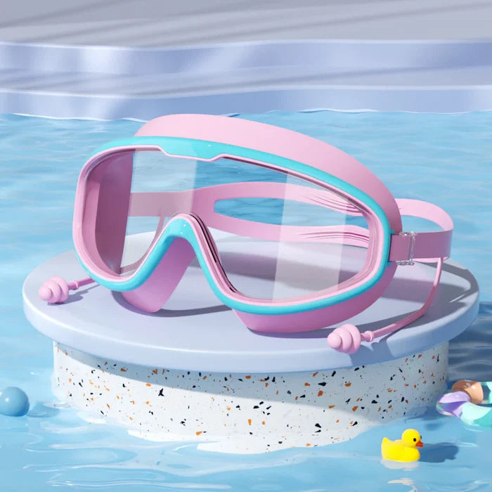 BrinKids™ AquaVision – Óculos de Natação Confortáveis para Crianças 🌊🐳