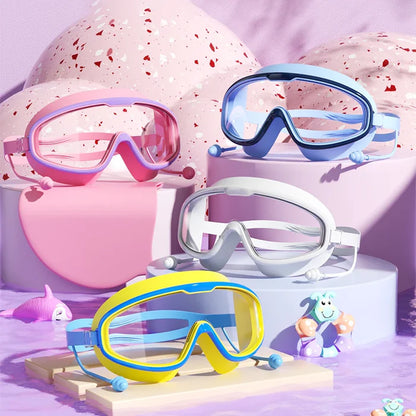 BrinKids™ AquaVision – Óculos de Natação Confortáveis para Crianças 🌊🐳