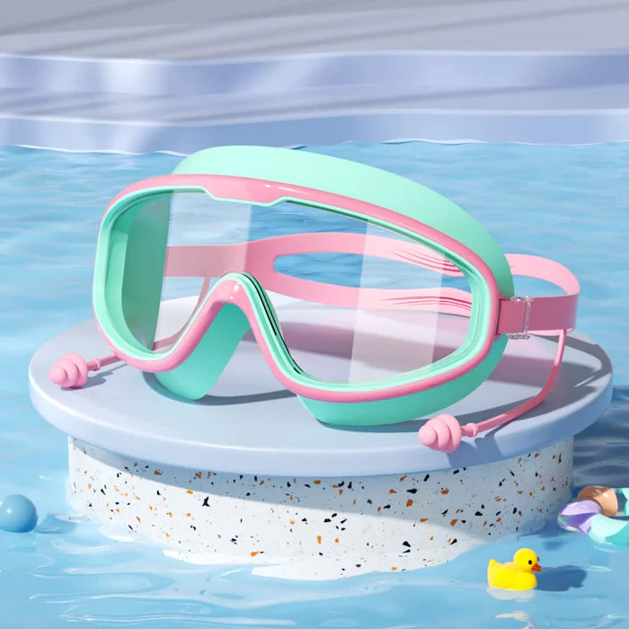 BrinKids™ AquaVision – Óculos de Natação Confortáveis para Crianças 🌊🐳