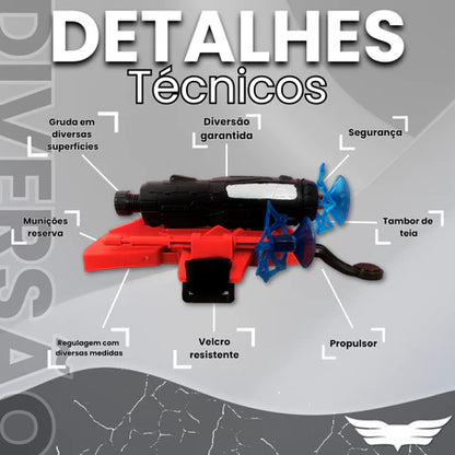 Kit Lançador de Teias - Homem Aranha