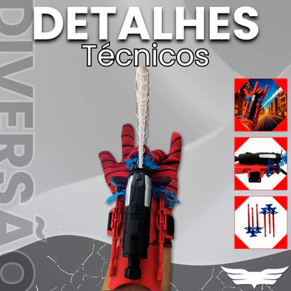 Kit Lançador de Teias - Homem Aranha