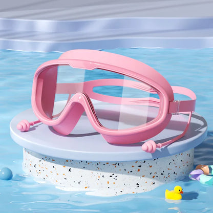 BrinKids™ AquaVision – Óculos de Natação Confortáveis para Crianças 🌊🐳