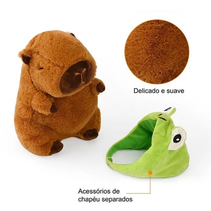 Capivara Fofurinha BrinKids™ – Pelúcia